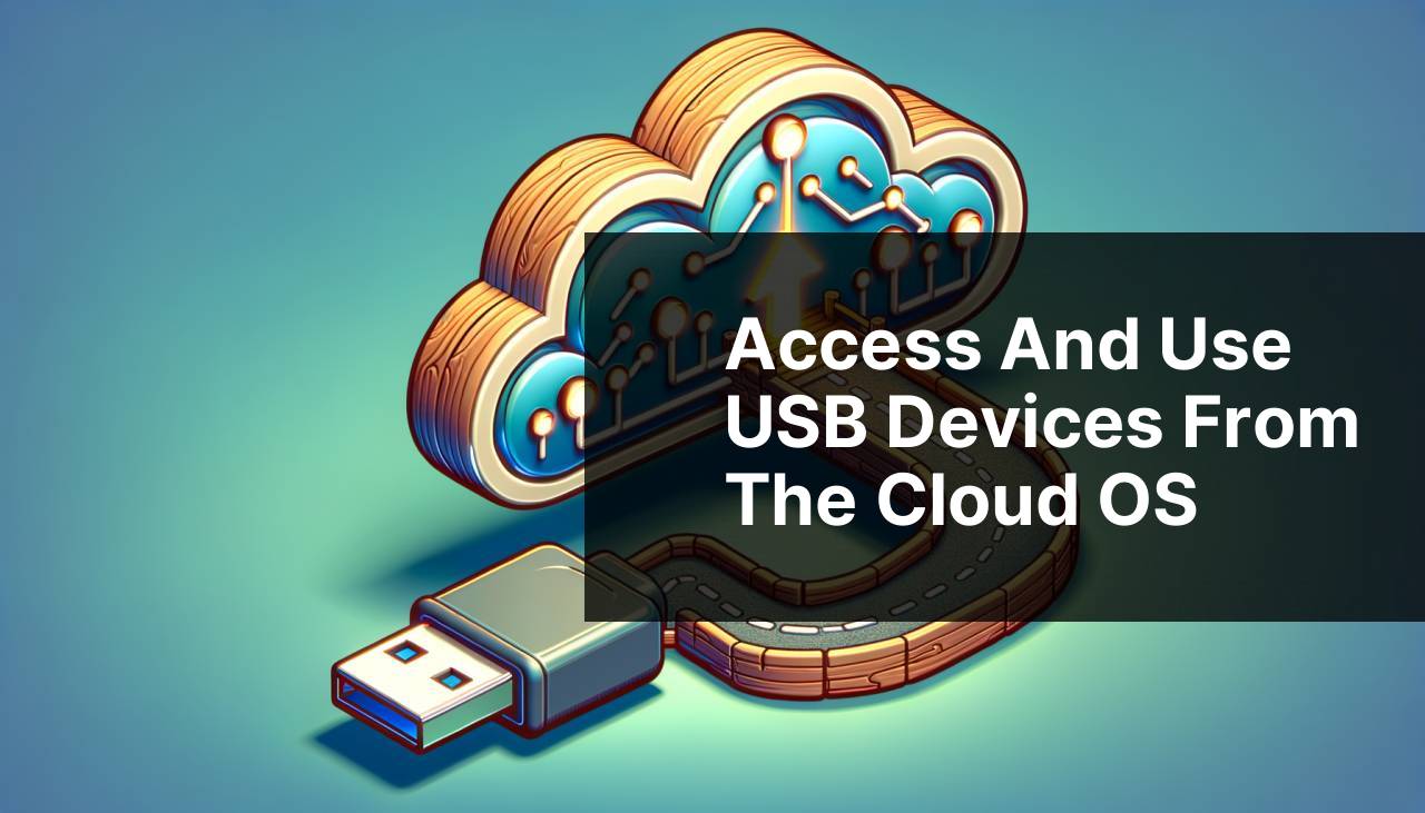 Access and Use USB Devices from the Cloud OS