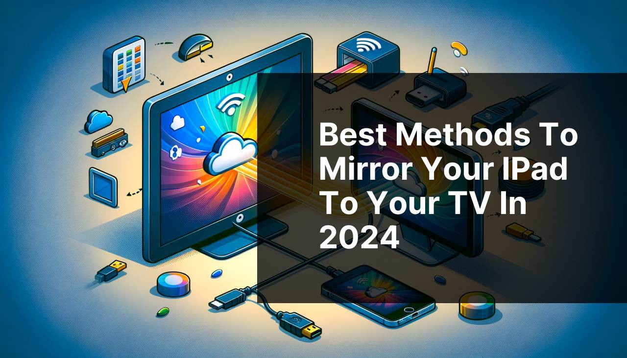 Best Methods to Mirror Your iPad to Your TV in 2024