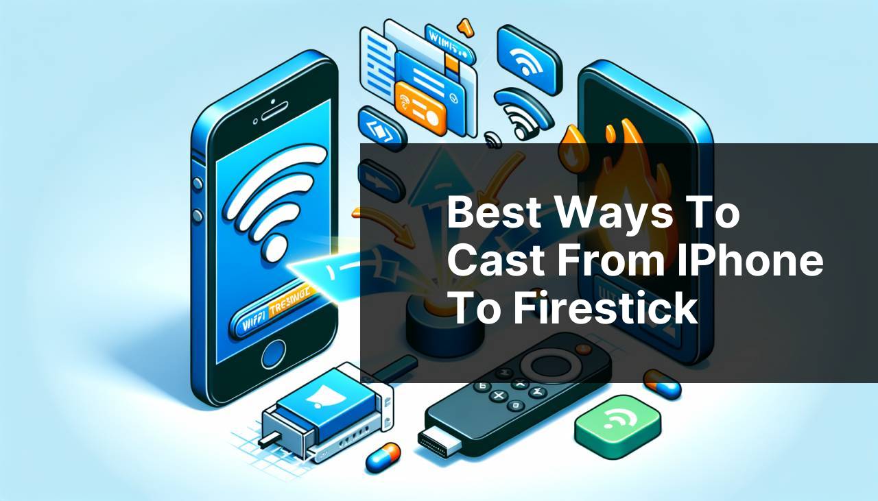 Best Ways to Cast from iPhone to Firestick