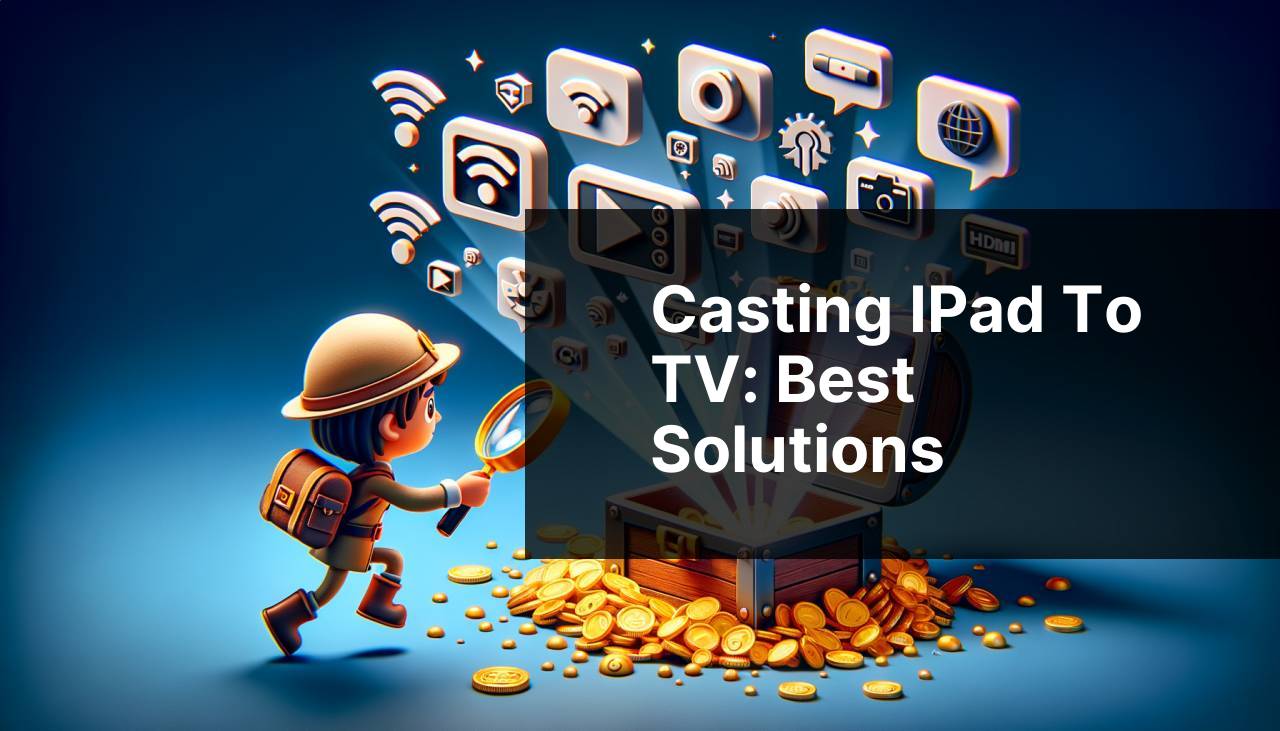 Casting iPad to TV: Best Solutions