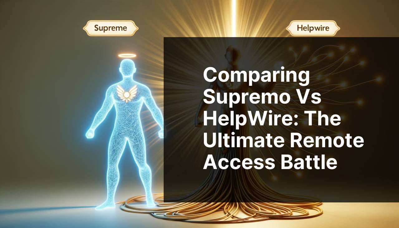 Comparing Supremo vs HelpWire: The Ultimate Remote Access Battle