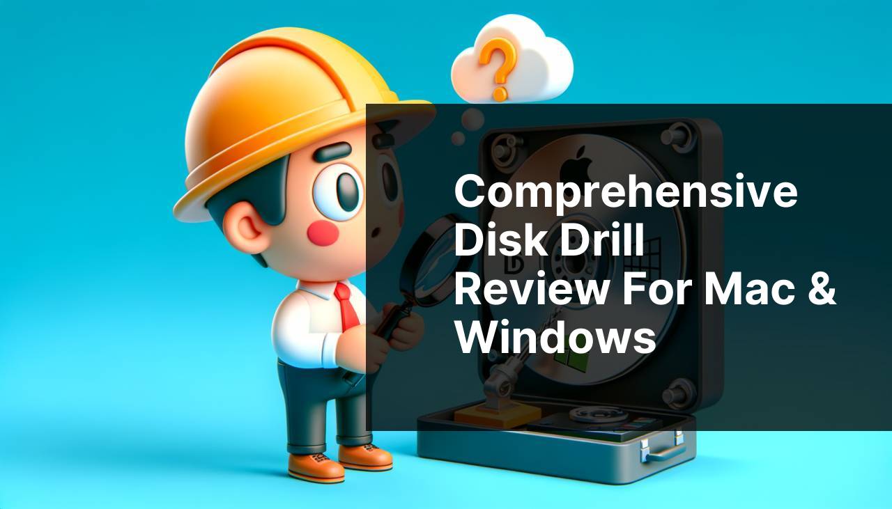 Comprehensive Disk Drill Review for Mac & Windows