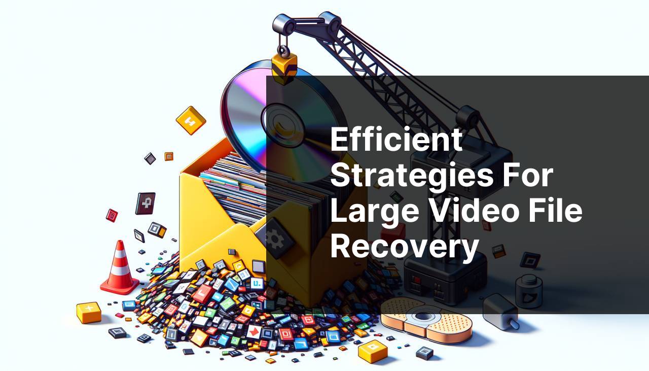 Efficient Strategies for Large Video File Recovery