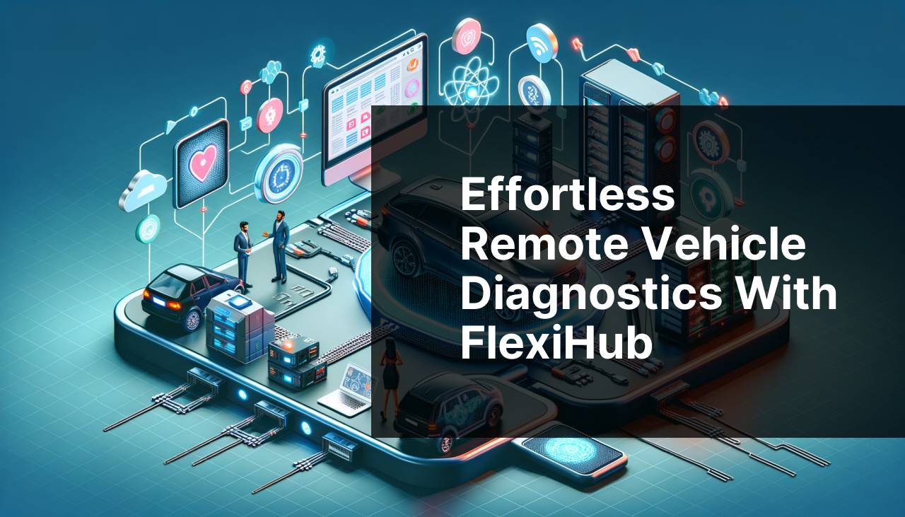 Effortless Remote Vehicle Diagnostics with FlexiHub