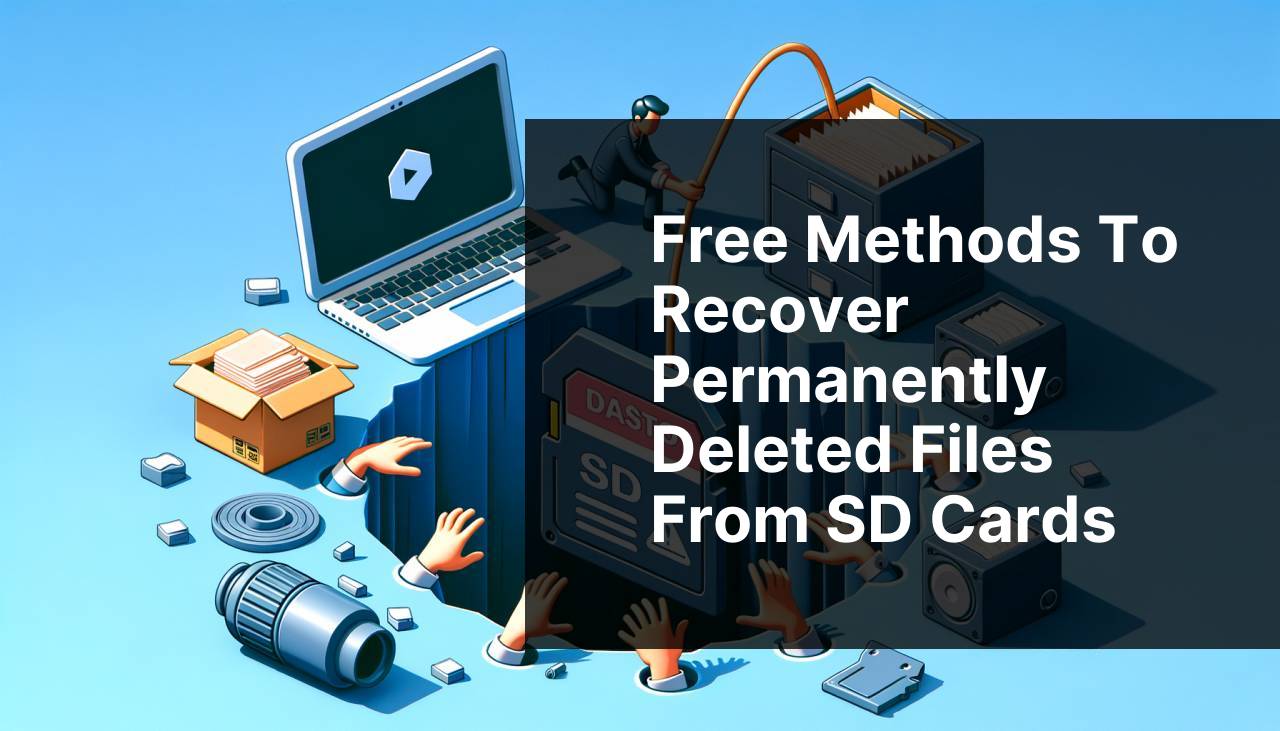 Free Methods to Recover Permanently Deleted Files from SD Cards