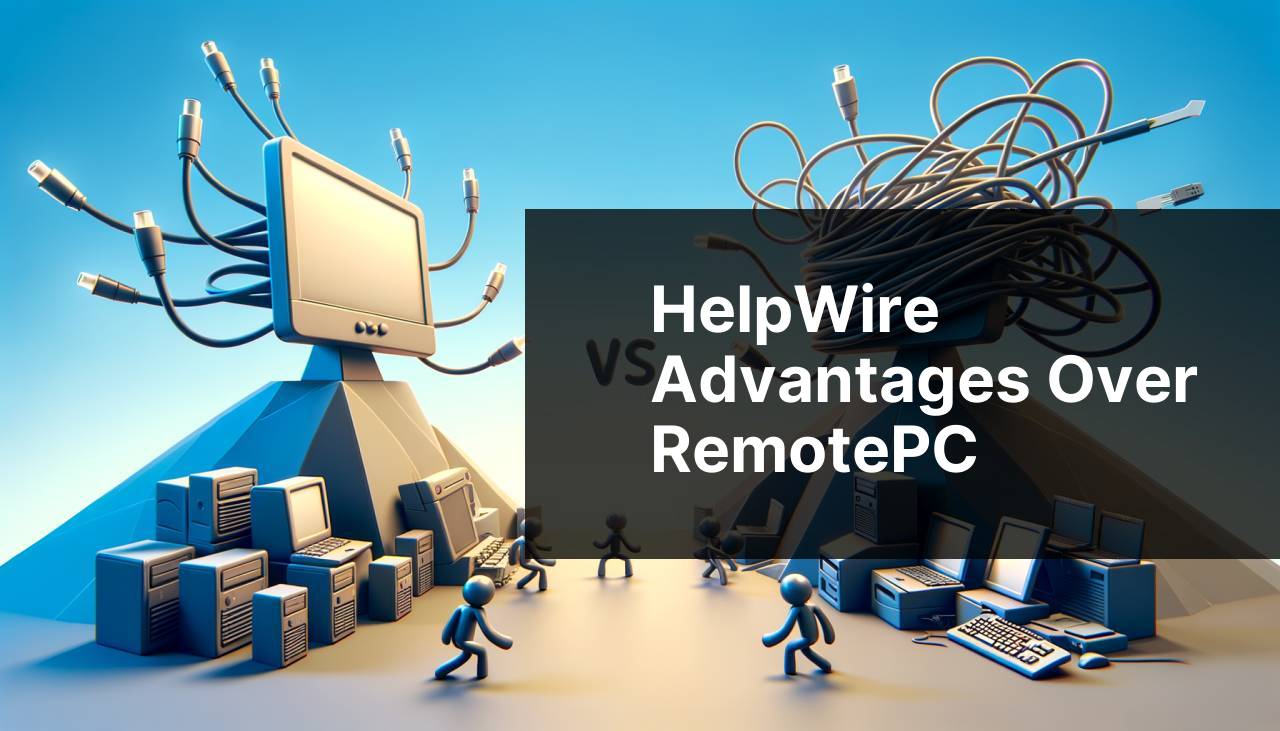 HelpWire Advantages Over RemotePC