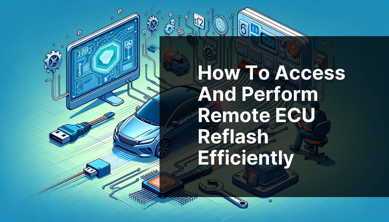 How to Access and Perform Remote ECU Reflash Efficiently