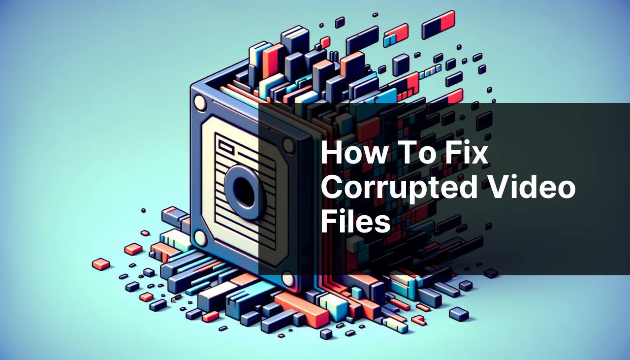 How to Fix Corrupted Video Files