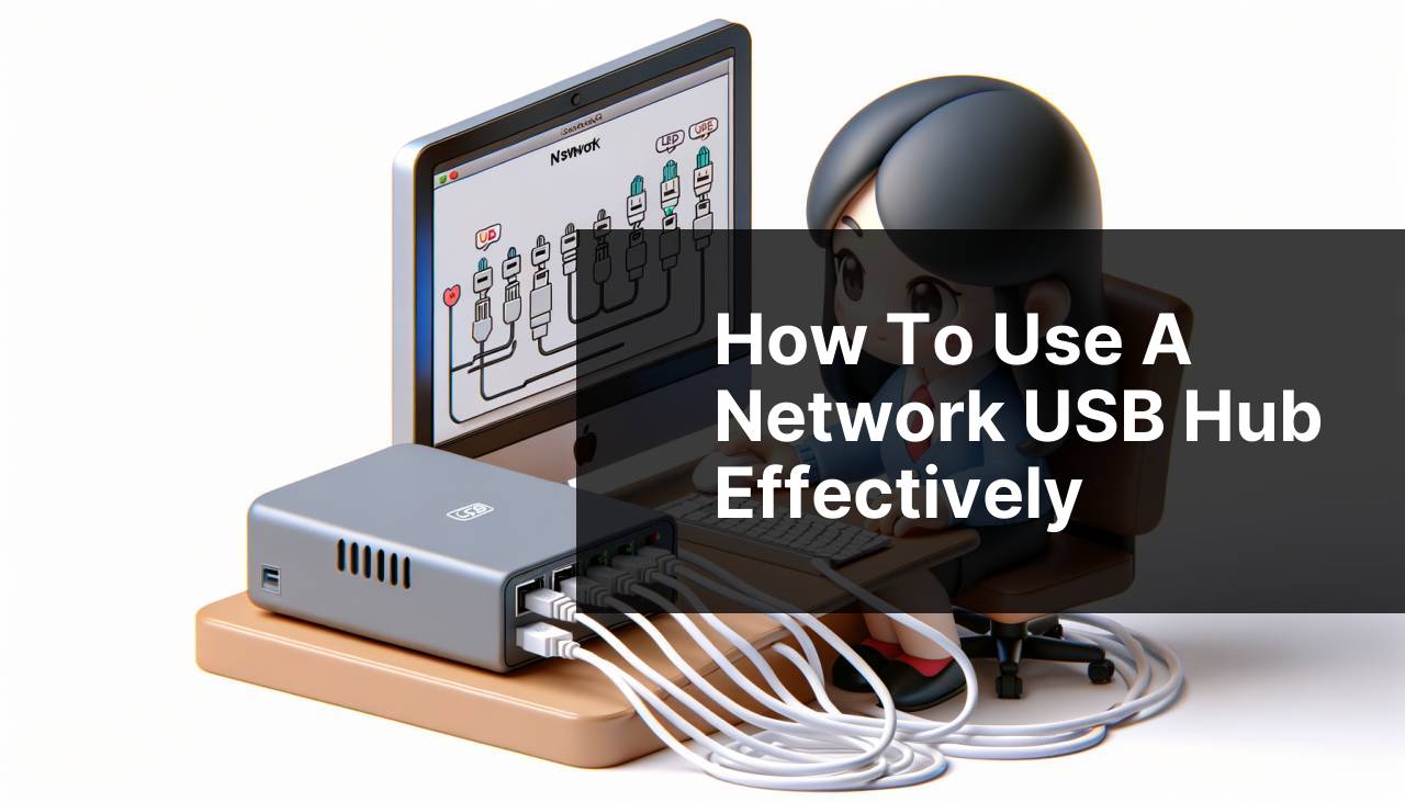 How to Use a Network USB Hub Effectively