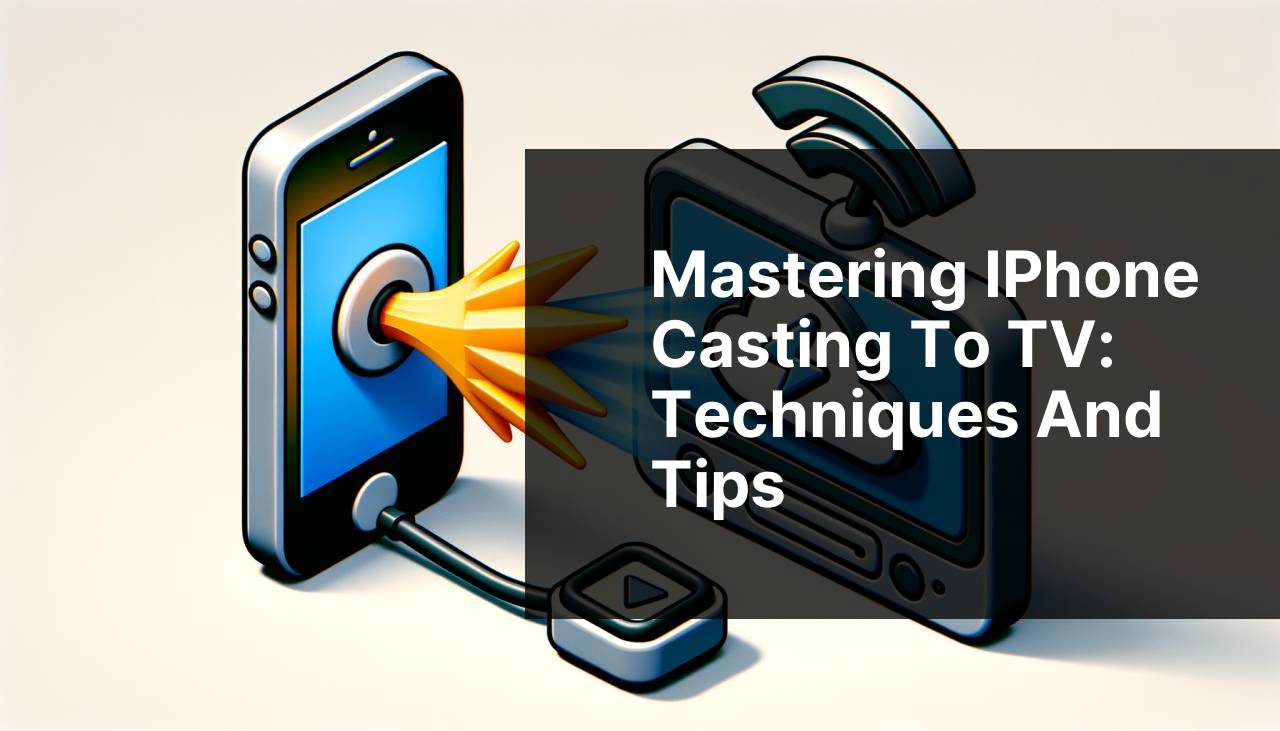 Mastering iPhone Casting to TV: Techniques and Tips