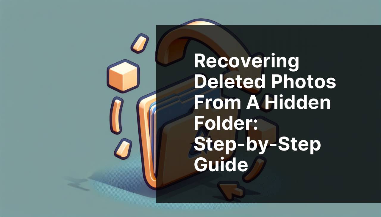 Recovering Deleted Photos from a Hidden Folder: Step-by-Step Guide