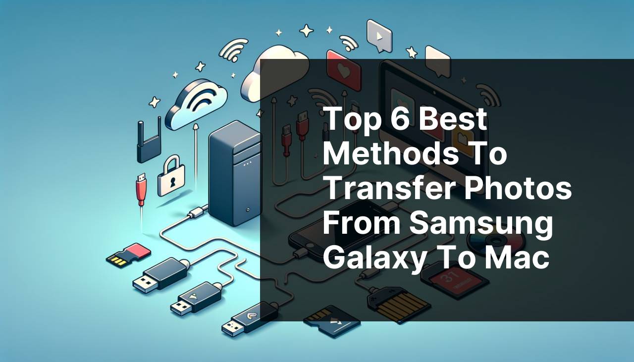 Top 6 Best Methods to Transfer Photos from Samsung Galaxy to Mac