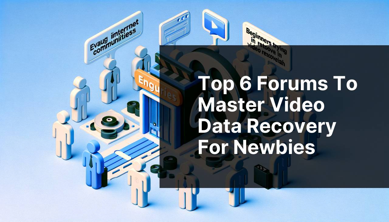 Top 6 Forums to Master Video Data Recovery for Newbies