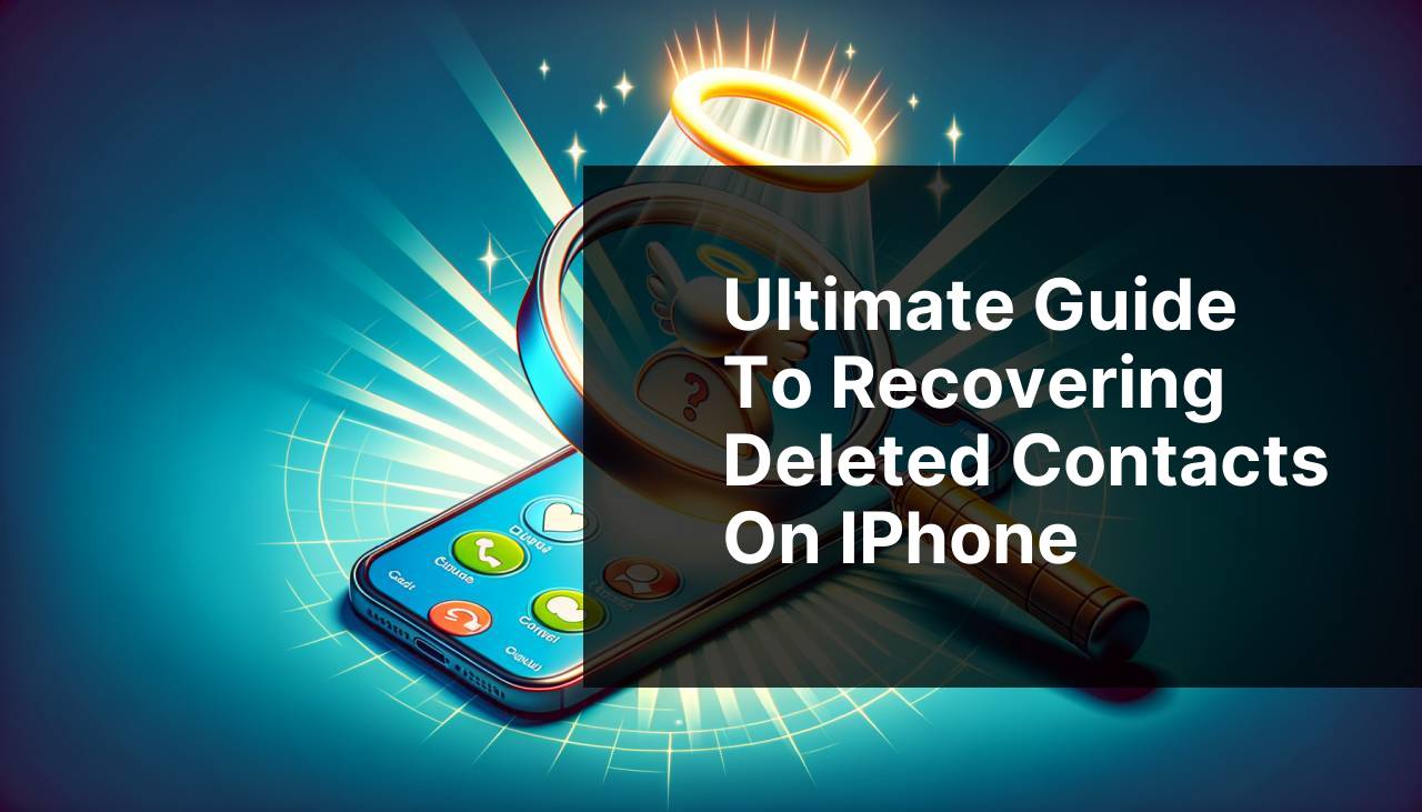 Ultimate Guide to Recovering Deleted Contacts on iPhone