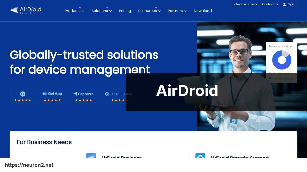 https://www.airdroid.com screenshot