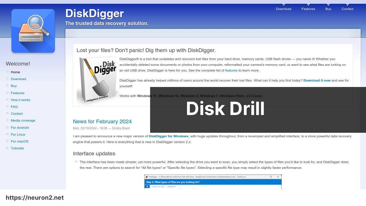 https://www.diskdigger.org/ screenshot