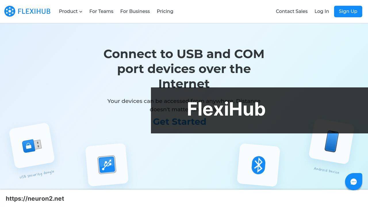 https://www.flexihub.com/ screenshot