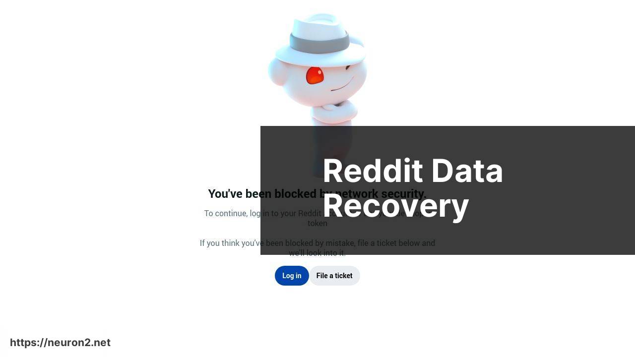 https://www.reddit.com/r/DataRecovery/ screenshot