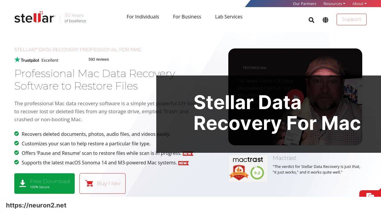 https://www.stellarinfo.com/data-recovery-mac.php screenshot